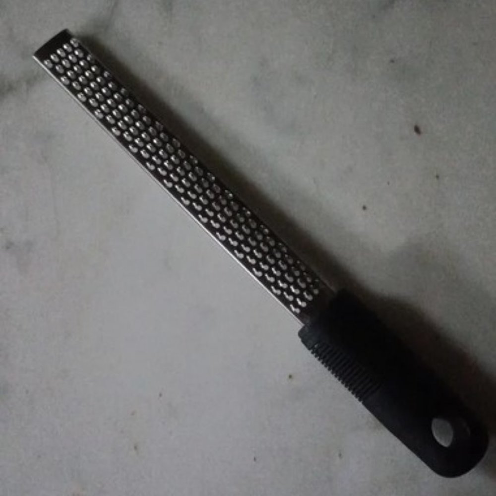 Black Handle Metal rasp grater zester NWOT